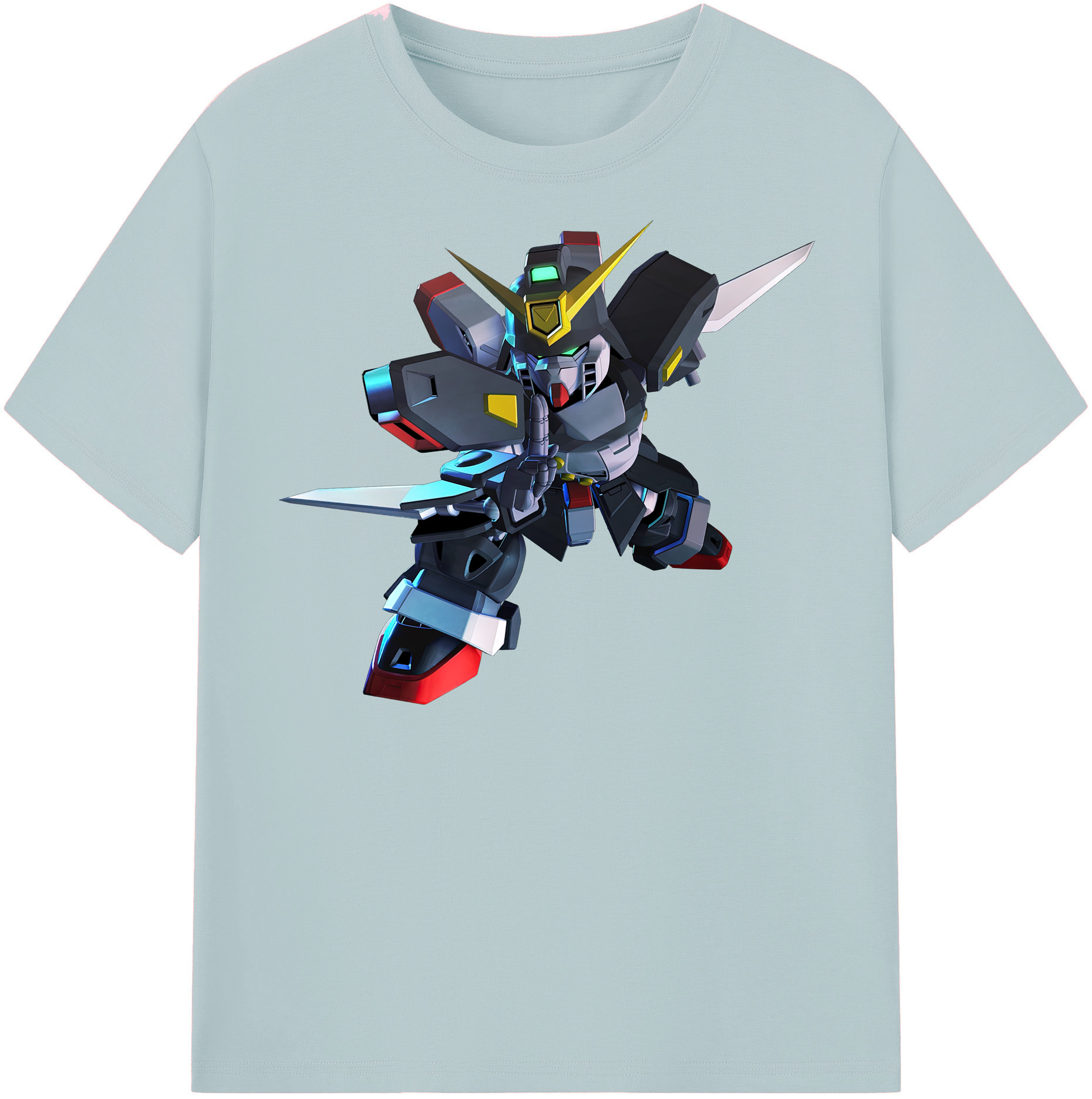 （画像用） 機動戦士ガンダム Mobile Suit Gundam 綿100％半袖Tシャツ（フロントプリント）